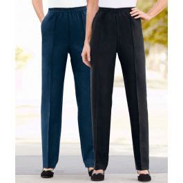 Pack Of Pull On Trousers Trousers Damart Co Uk