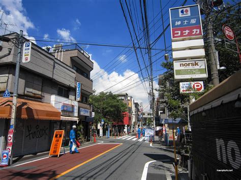 東急都立大学駅南口 平町商店街と呑川緑道32枚 写真による地域紹介