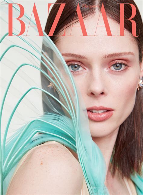 Spotted With Love Coco Rocha For Harpers Bazaar Spot 6 Management