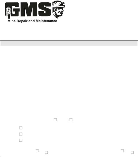 Gms Mine Application Form Fill Out Printable Pdf Forms Online