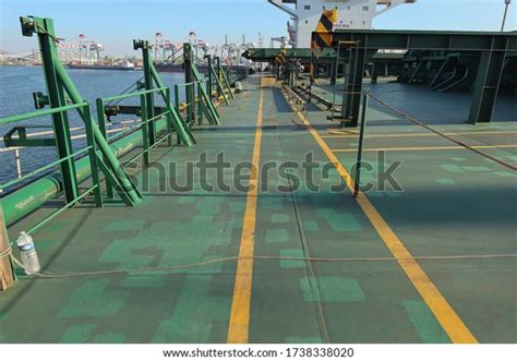 Bulk Carrier Main Deck View Starboard Stock Photo Shutterstock