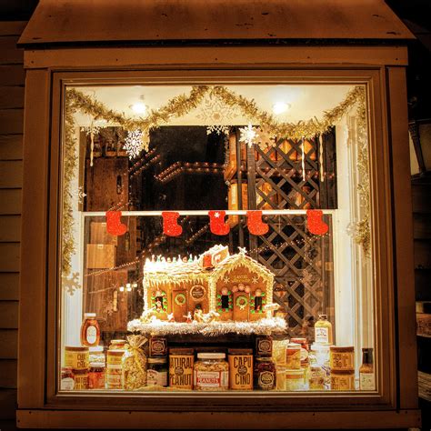 Gingerbread Holiday Window Photograph By Kristia Adams Fine Art America