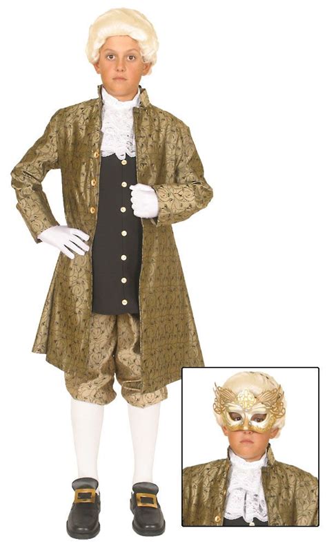 Wolfgang Amadeus Mozart Costume Carnevale Abbigliamento