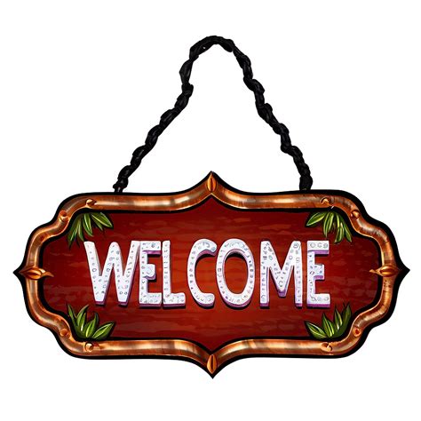 Download Welcome Sign Png 78