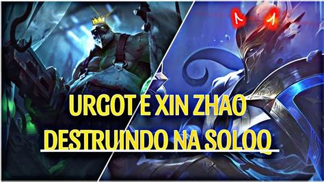 URGOT REI MOSTRA A NOVA BUILD E COMO AMASSAR A LANE NA SEASON NOVA