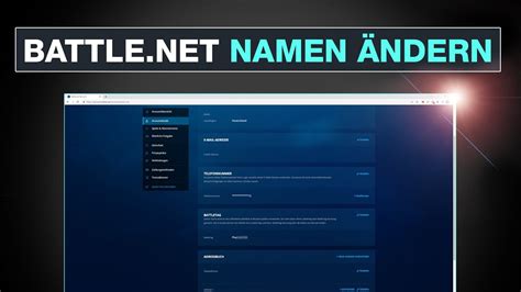 Battle Net Namen Ndern Battletag Wechseln Einfach Erkl Rt