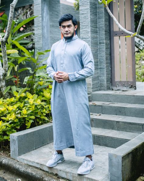 Baihaqi Jubah Gamis Pria Muslim Bjd5 Hijaz Baihaqi