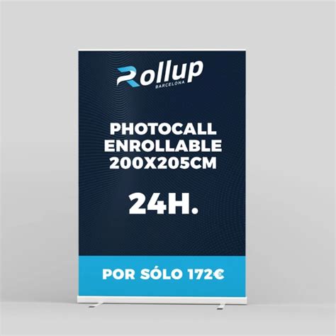 Rollup Barcelona Roll Up Xxl X Cm A Prod H Envio Gratis