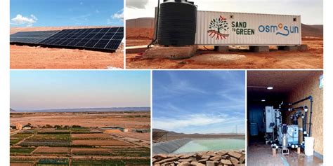 Dessalement Solaire Osmosun Met En Service Sa Premi Re Usine Au Maroc