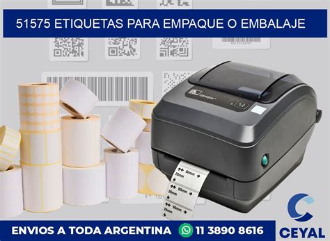 Etiquetas Para Empaque O Embalaje Zebra Etiquetadora