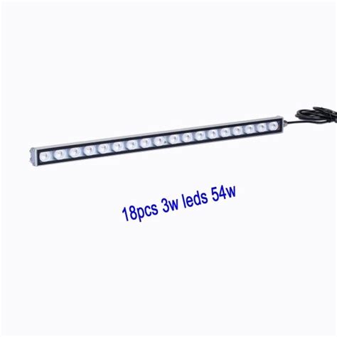 Populargrow W W W Led Aquarium Light Bar Blue Bulb Fish Tank