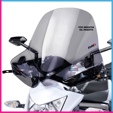 PUIG SCREEN UNIV TOURING II KYMCO QUANNON NAKED 125 2012 LIGHT SMOKE