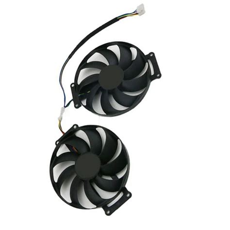 Pair Fdc H S C Rtx Super Gtx Ti Cooling Fan For Asus