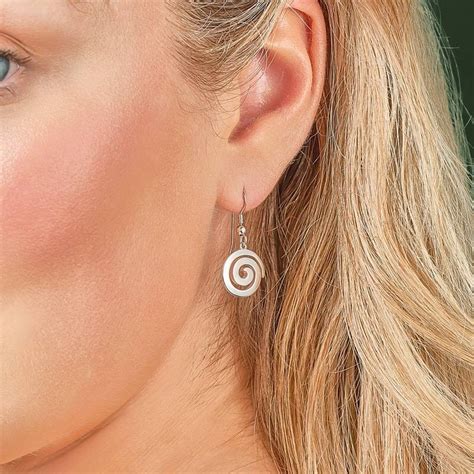 Solvar Jewelry Celtic Spiral Dangle Earrings Jewelry Earrings At Irish