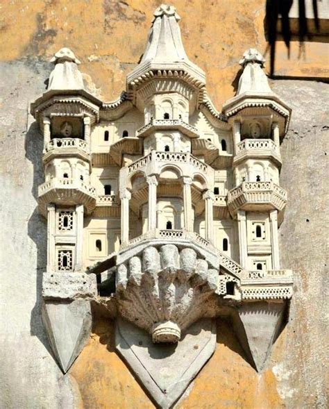 Historic Ottoman Architecture Adorned With Elaborate Birdhouse Designs