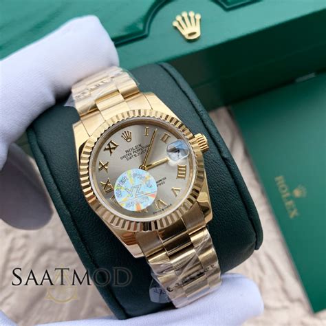 Rolex Datejust Mm Replika Bayan Kol Saati Saatmod