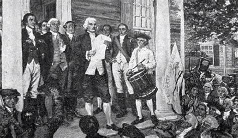 On July 8 1776 Philadelphia Citizens Were Summoned To The State House