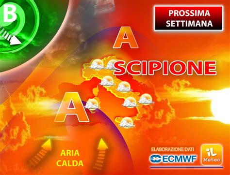 Meteo PROSSIMA SETTIMANA già da Lunedì CALDO VERO e occhio al DISAGIO