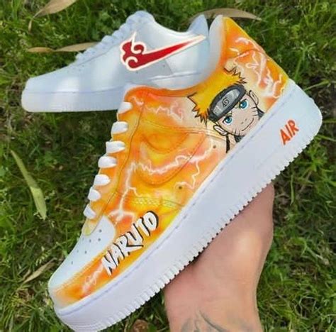 Naruto X Sasuke Air Force 1s