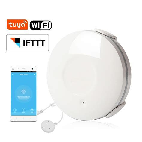 Tuya Smart Life Capteur D Inondation D Eau D Tecteur De Fuite D Eau