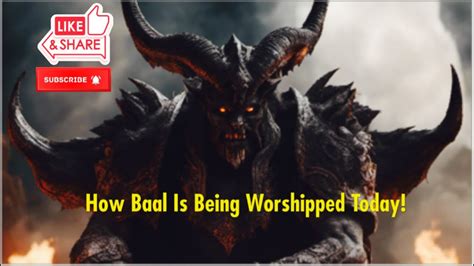 Baal Worship In 21st Century YouTube