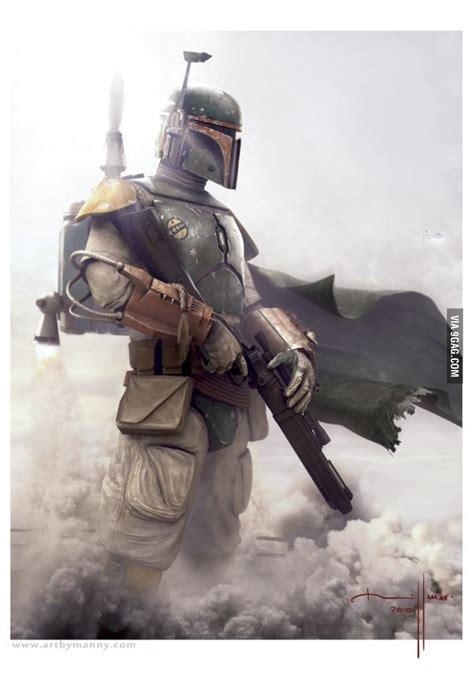 Cool Boba Fett Star Wars Illustration Star Wars Star Wars Geek