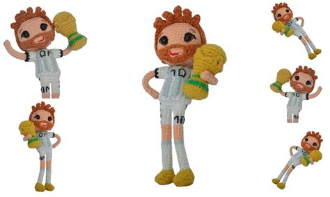 Free Lionel Messi Amigurumi Pattern Fun Crochet Tutorial Free