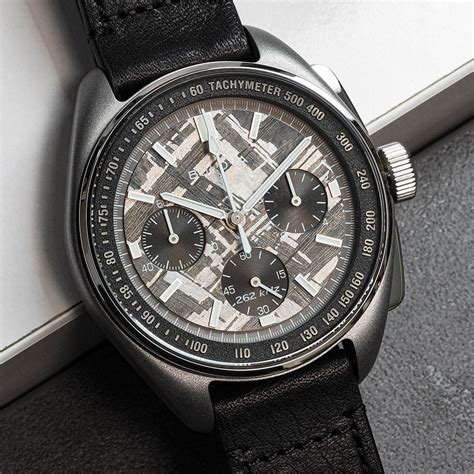 Bulova Watch A Lunar Pilot Meteorite Mm Apolo L E