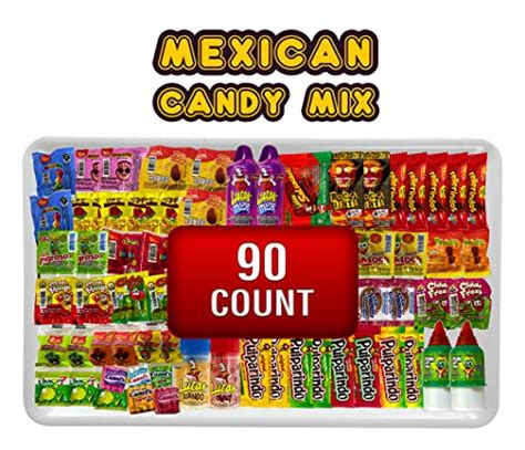 Mexican Candy Assortment Mix 90 Pieces Mexican Candies Snacks