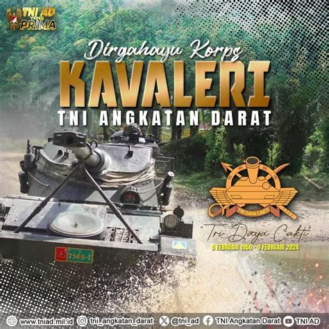 Dirgahayu Korps Kavaleri Ke 74 Tni Ad 9 Februari 2024 Apa Itu Zona