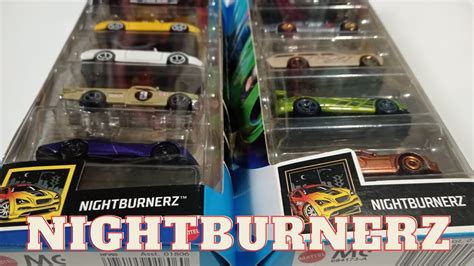 Nightburnerz Hotwheels 5 Pack Youtube