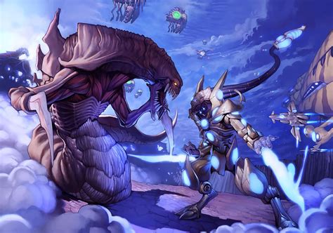 Protos Vs Zerg By Devilsreject On Deviantart