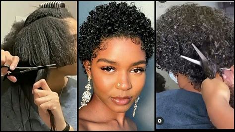 🔥 Haircut And Color Transformation Epic Big Chop Haircut Tutorials