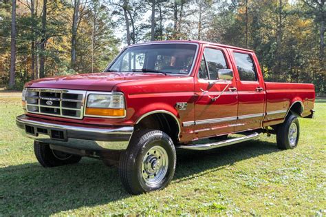 1997 Ford F 350 Xlt Crew Cab Power Stroke 4x4 For Sale On Bat Auctions Sold For 35 000 On