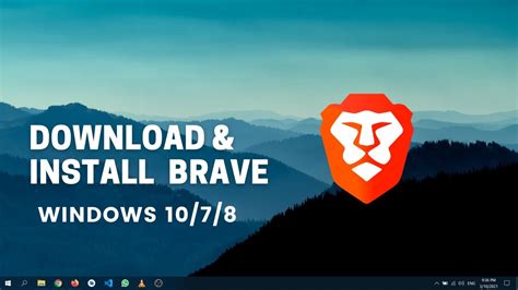 How To Install Brave Browser On Windows 10 2021 YouTube