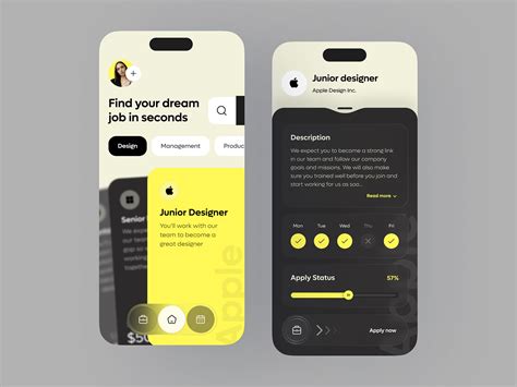 Job Search App By Corvus On Dribbble
