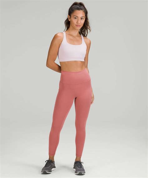 Lululemon Energy Bra Medium Support Bd Cups Pink Peony Lulu Fanatics