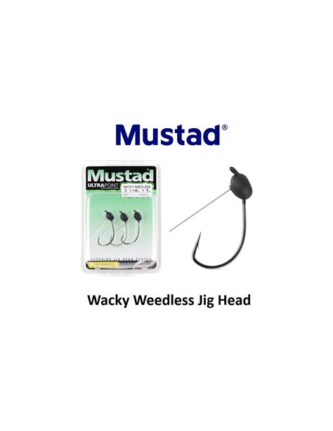 Mustad Wacky Weedless Jig Head