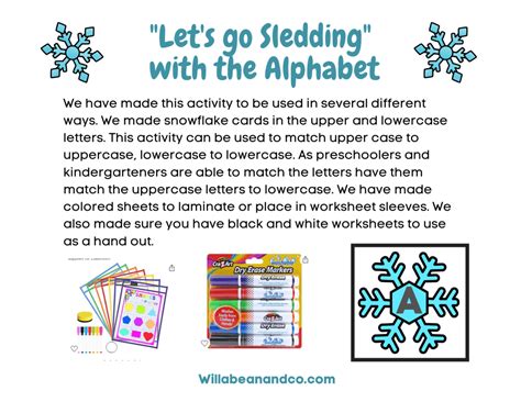 Alphabet Willa Bean And Co