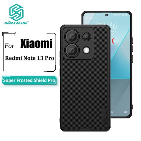 Capa Nillkin Super Frosted Shield Pro Para Telefone Poco X6 5G TPU