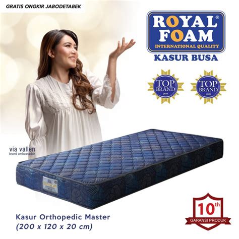 Jual Kasur Orthopedic Royal Foam Master X Kab Bogor Toko