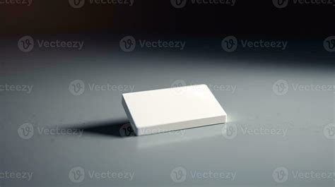 Blank white business card, Close-up mockup. 26794398 Stock Photo at ...