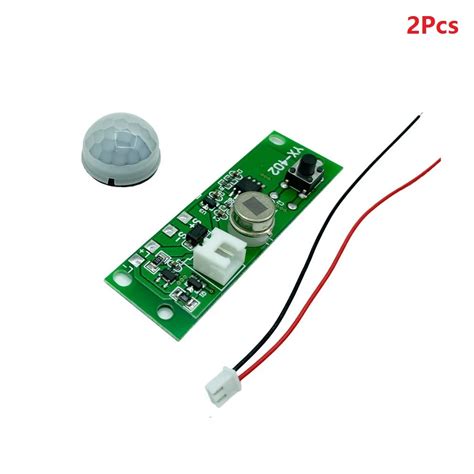 2Pcs 3 7V Infrared Human Body Induction Solar Light Circuit Board Solar