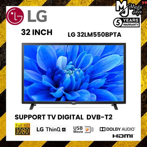 Jual TV LED LG 32 INCH 32LM550BPTA LG 32LM550 FULL HD DIGITAL