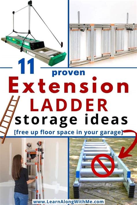 11 Proven Extension Ladder Storage Ideas 2025 Learn Along With Me