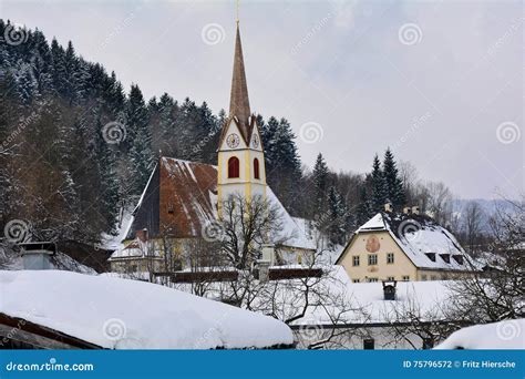 Austria, Winter, Tyrol stock photo. Image of buildings - 75796572