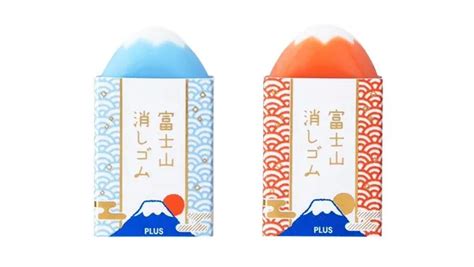 擦出一座富士山！日本「富士山橡皮擦」出限定櫻花版，巧妙雙色耍浪漫 Shoppingdesign