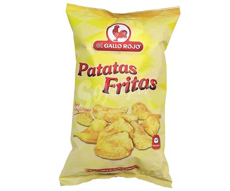 El Gallo Rojo Patatas Fritas Crujientes Bolsa De G