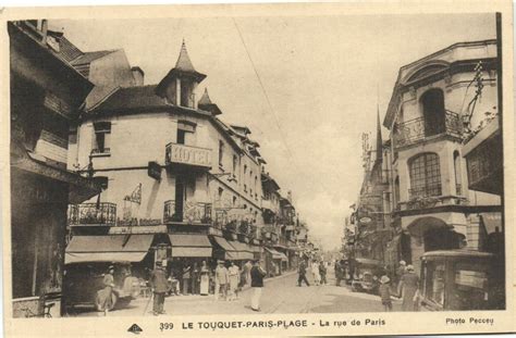 Le Touquet Paris Plage La Rue De Paris Au Touquet Paris Plage