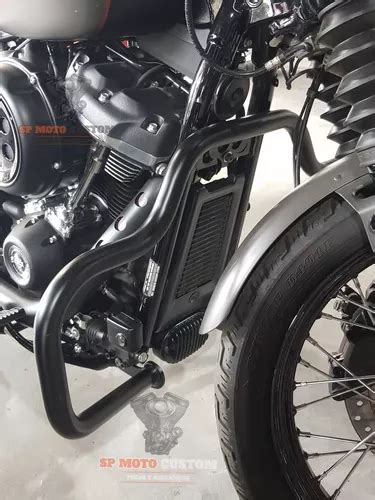 Mata Cachorro Harley Davidson Fat Bob 2018 Preto Fosco Top